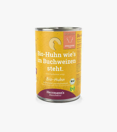 Organic Chicken with Fennel & Buckwheat | Carnés Natural™ | Herrmann's