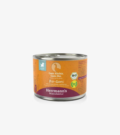 Organic Goose with Pumpkin & Goose Fat - Wet Food | Human & Pets