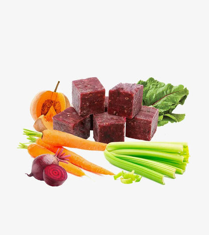 Veggie Cubes II (10 Cubes) - BARF Food | Human & Pets