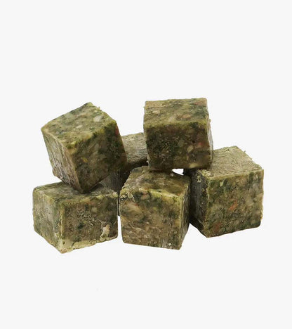 Veggie Cubes III (10 Cubes) - BARF Food | Human & Pets